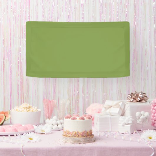 伝統的 – 緑のソフトバナー 横断幕 (パーティー)