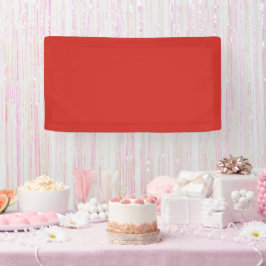 伝統的 – 鮮やかな赤のバナー 横断幕