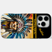 伝統的Sketchbook:ワイルドスピリット Case-Mate iPhoneケース (裏面 (横))