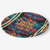 伝統誇りを持ったが住んでいる ペーパープレート (アングル)