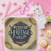 伝統誇りを持ったが住んでいる ペーパープレート (パーティー)