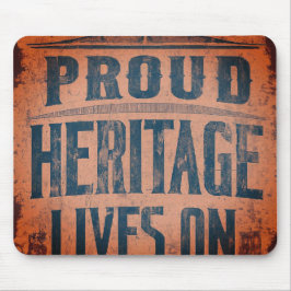 伝統誇りを持ったが住んでいる マウスパッド