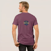 伝統誇りを持ったはTシャツを着ている トライブレンドTシャツ (フル背面)