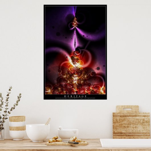 伝統 ポスター (キッチン)