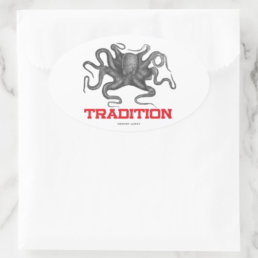 伝統 楕円形シール (バッグ)