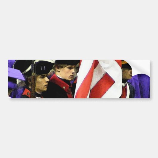 伝統、米国 バンパーステッカー (正面)