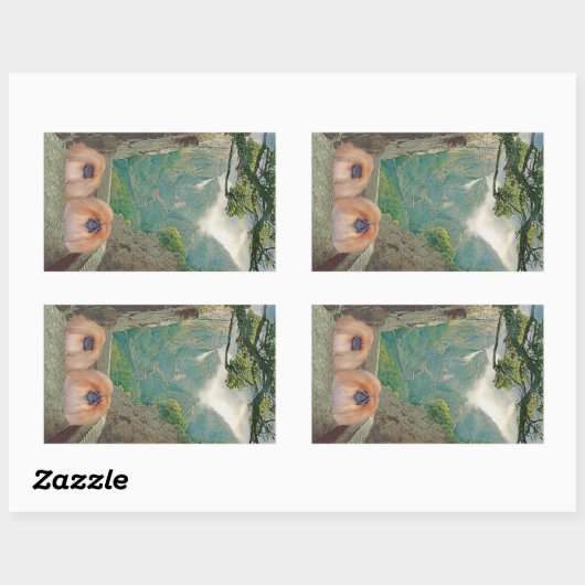 伝統 長方形シール (シート)