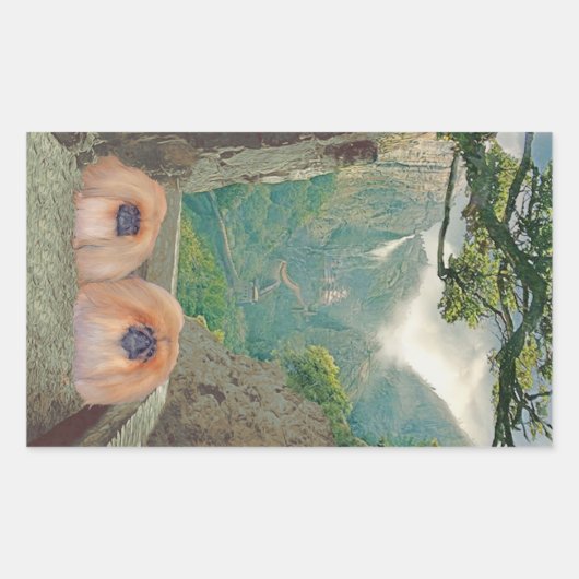 伝統 長方形シール (正面)