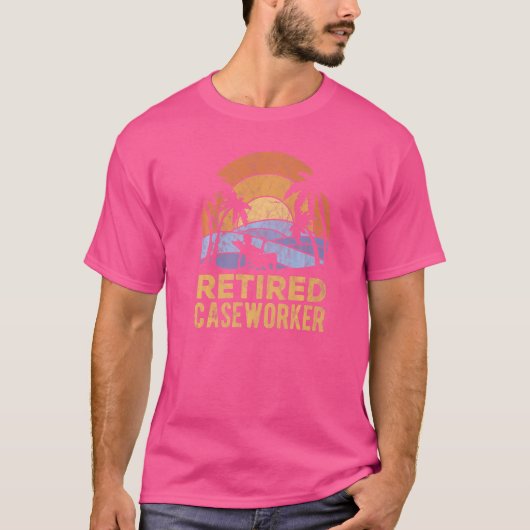 伝説がリタイアしたケースマネージャー Tシャツ (正面)