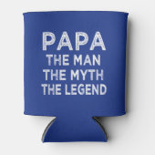 伝説が冷却することができる男のパおもしろいパ 缶クーラー (正面)