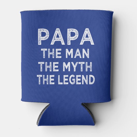 伝説が冷却することができる男のパおもしろいパ 缶クーラー (正面)