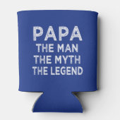 伝説が冷却することができる男のパおもしろいパ 缶クーラー (裏面)