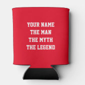 伝説が冷却することができる神話の男パーティー 缶クーラー (裏面)