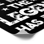 伝説が引退した神話の退職した男 ポスター (角)