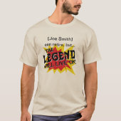 伝説が引退または別れの際に生きるパーティー Tシャツ (正面)
