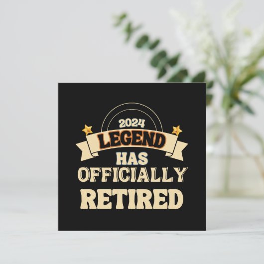 伝説が正式に引退した 招待状 (スタンド正面)