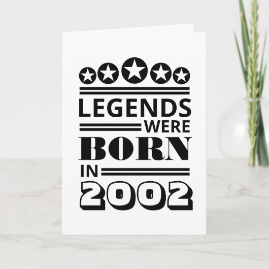 伝説が生まれた カード (正面)