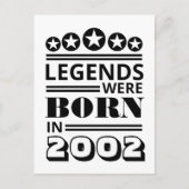 伝説が生まれた ポストカード (正面)