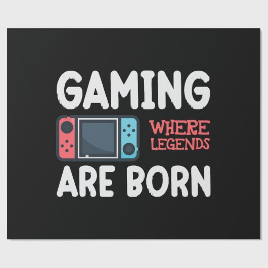 伝説が生まれるゲーム ラッピングペーパー (フラット)