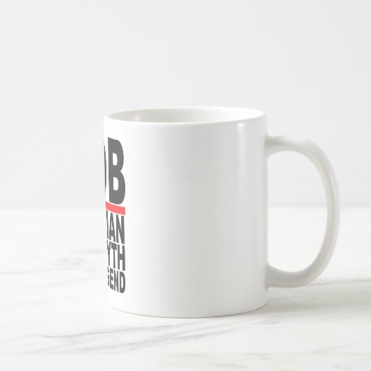 伝説がMK.pngをティーにのせる神話人は振れます コーヒーマグカップ (右)