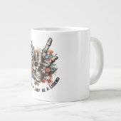 伝説である ジャンボコーヒーマグカップ (正面右)