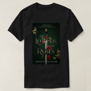 伝説とバラユニセックスTシャツ Tシャツ