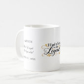 伝説と働いていた同僚 コーヒーマグカップ (正面左)