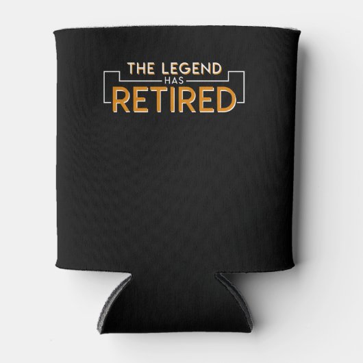 伝説には定年退職したシャツがある 缶クーラー (正面)