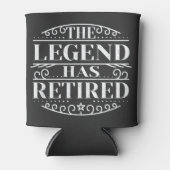 伝説には退職退職したパパの贈り物おもしろいがある 缶クーラー (正面)