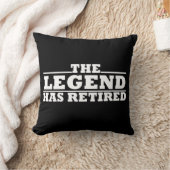 伝説には退職退職した引用文がおもしろいある クッション (ブランケット)