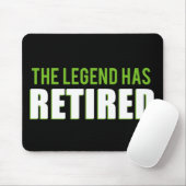 伝説に退職したがあります マウスパッド (マウス)