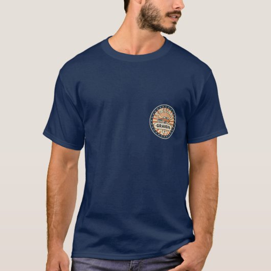 伝説のおじいちゃん Tシャツ (正面)