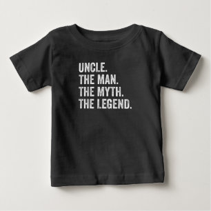 伝説のおじおもしろいさん ベビーTシャツ