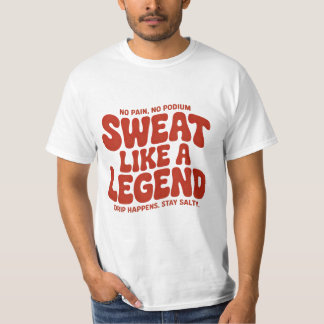 伝説のように汗をかく 可愛い おもしろい Tシャツ ギフト Hi