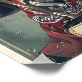 伝説のアッパーデッキホッケープレイヤートポスター ポスター (角)