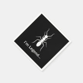 伝説のアリだ スタンダードカクテルナプキン (角)