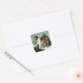 伝説のアルプスファンタジー セントバーナードの小人 スクエアシール (封筒)