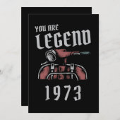 伝説のオールドベスパ 招待状 (正面/裏面)