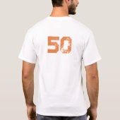 伝説のカスタム50歳の誕生日Tシャツ Tシャツ (裏面)