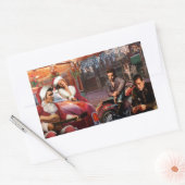 伝説のクリスマス 長方形シール (封筒)