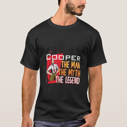 伝説のクーパーという神話の男 Tシャツ (正面)