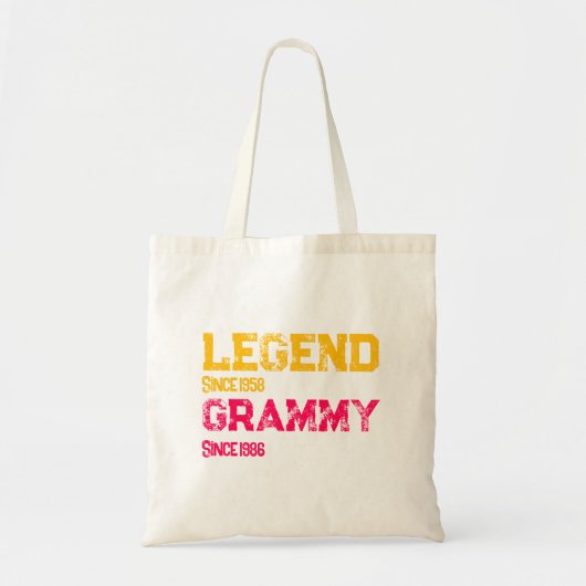 伝説のグラミー ヴィンテージ トートバッグ (正面)