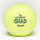 伝説のグラード – 青い緑の贈り物のための甥 テニスボール (正面)
