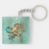伝説のグリフィン キーチェーン (裏面)