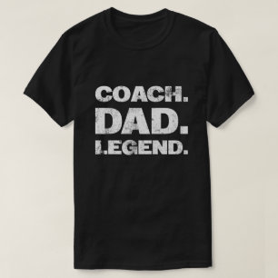 伝説のコーチお父さん 楽しい スポーツ 父の日 ギフト Tシャツ