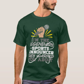 伝説のスポーツアナウンサー+コメンテーター+友達 Tシャツ