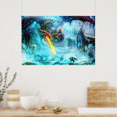 伝説のドラゴンポスター ポスター (キッチン)