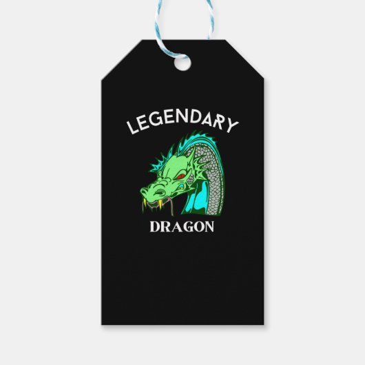 伝説のドラゴン ギフトタグ (正面)