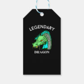 伝説のドラゴン ギフトタグ (裏面)