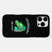 伝説のドラゴン iPhoneケース (裏面横)